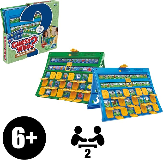 Hasbro Gaming Guess Who? Animal Friends Game