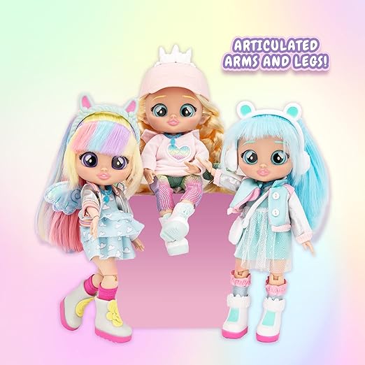 Cry Babies BFF Kristal Fashion Doll 7.8 Inch Doll