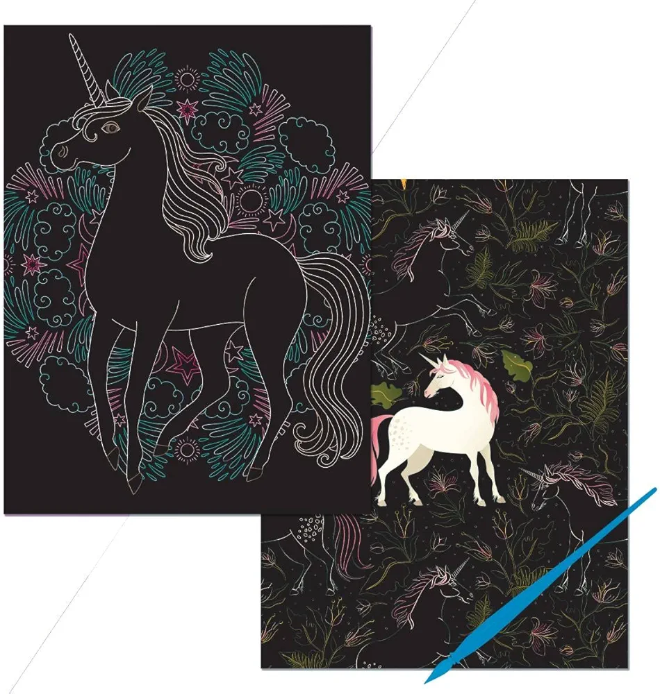Kaleidoscope Etch Art Creation Unicorn Magic - Paperback