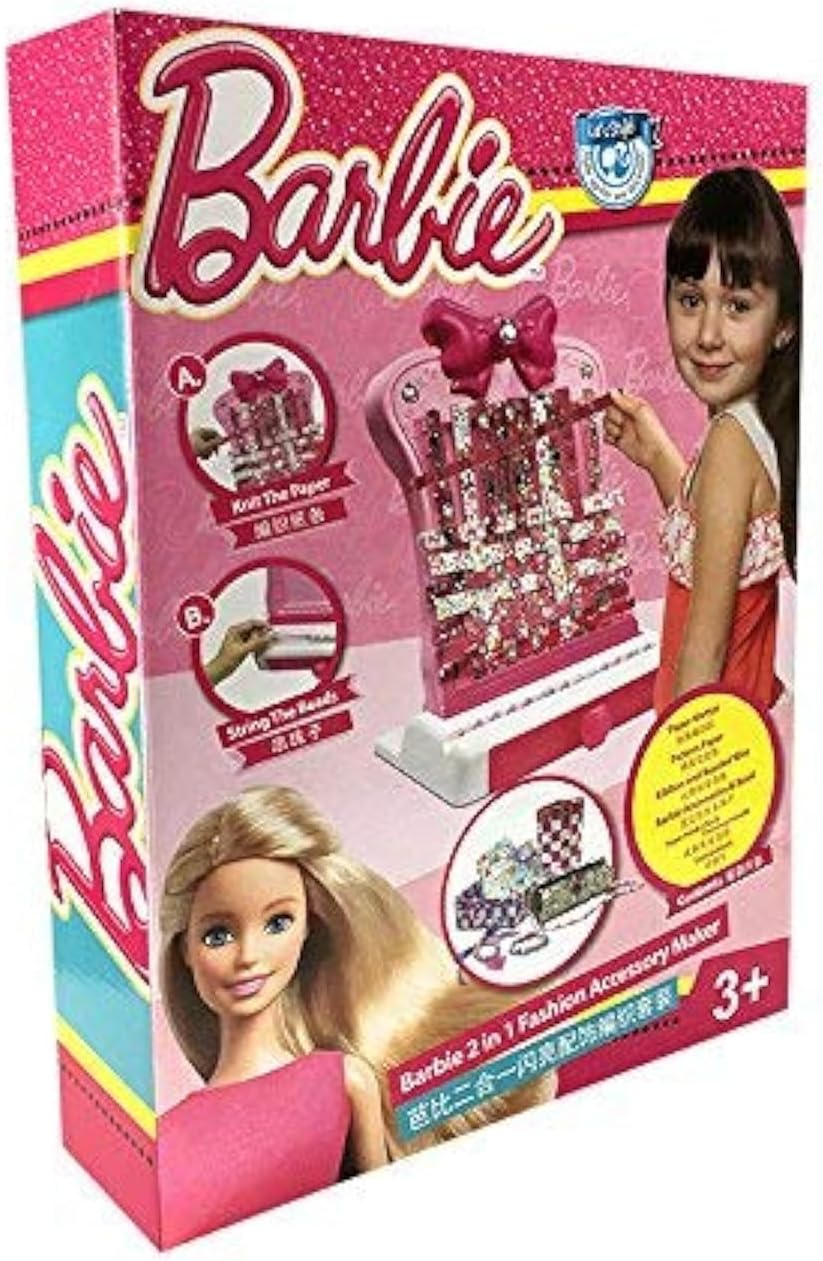 Barbie 2 in 1 Weaving and Beading Multicolor