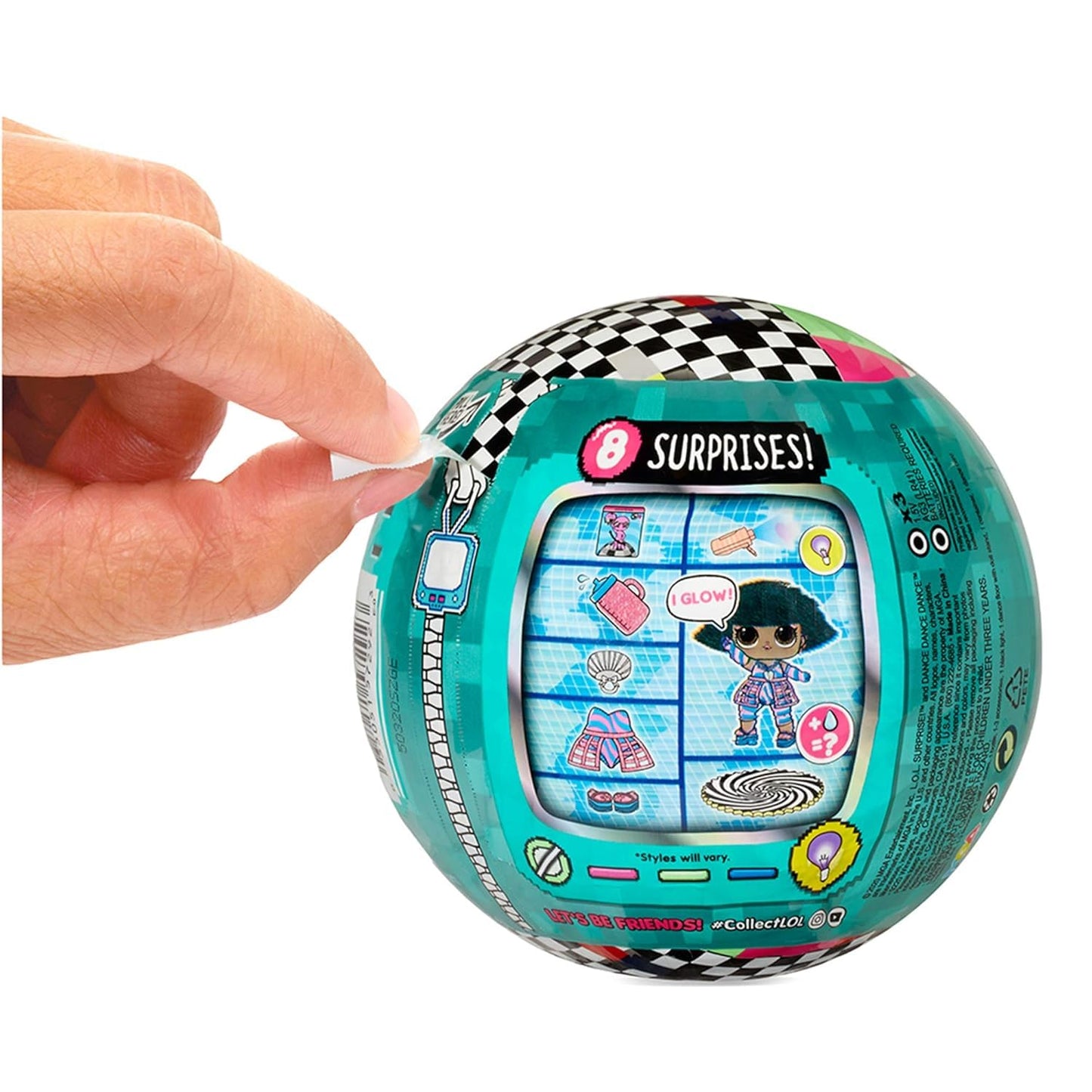 L O L Dance Dance Dance Dolls with 8 Surprises Including Doll Dance Floor That Spins, Dance Move Card and Accessories - Great Gift for Girls 3+ Years