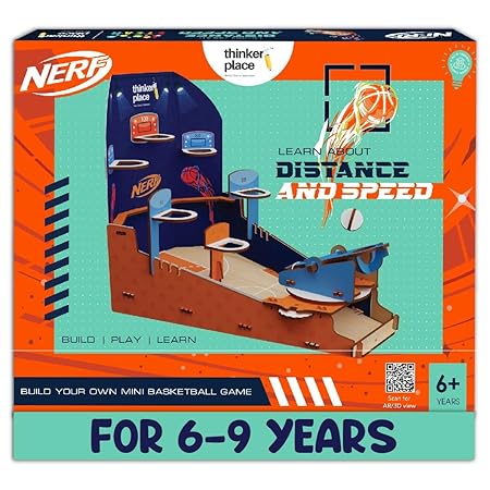 ThinkerPlace Nerf DIY Basketball Frenzy | Build & Play