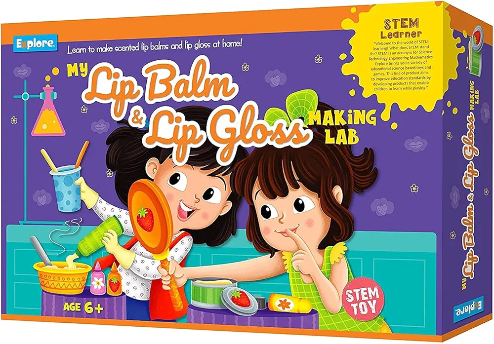 yoyo Kid My Lip Balm & Lip Gloss Making Lab Toy Kit