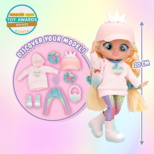 Cry Babies BFF Stella Fashion Doll 7.8 Inch Doll