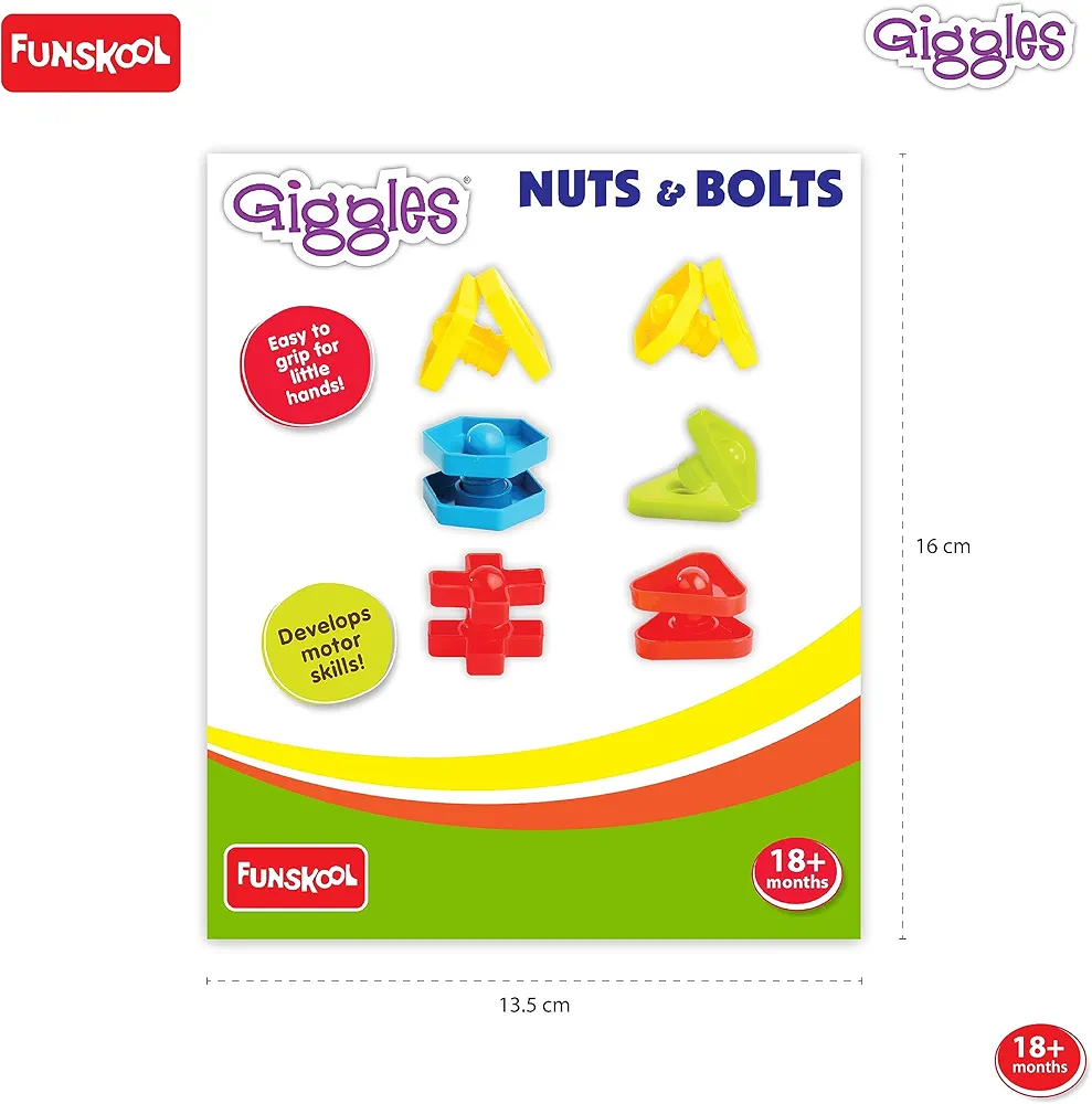 Giggles Funskool Giggles - Nuts And Bolts
