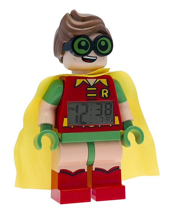 Lego Batman Movie Robin Automatic Alarm Clock