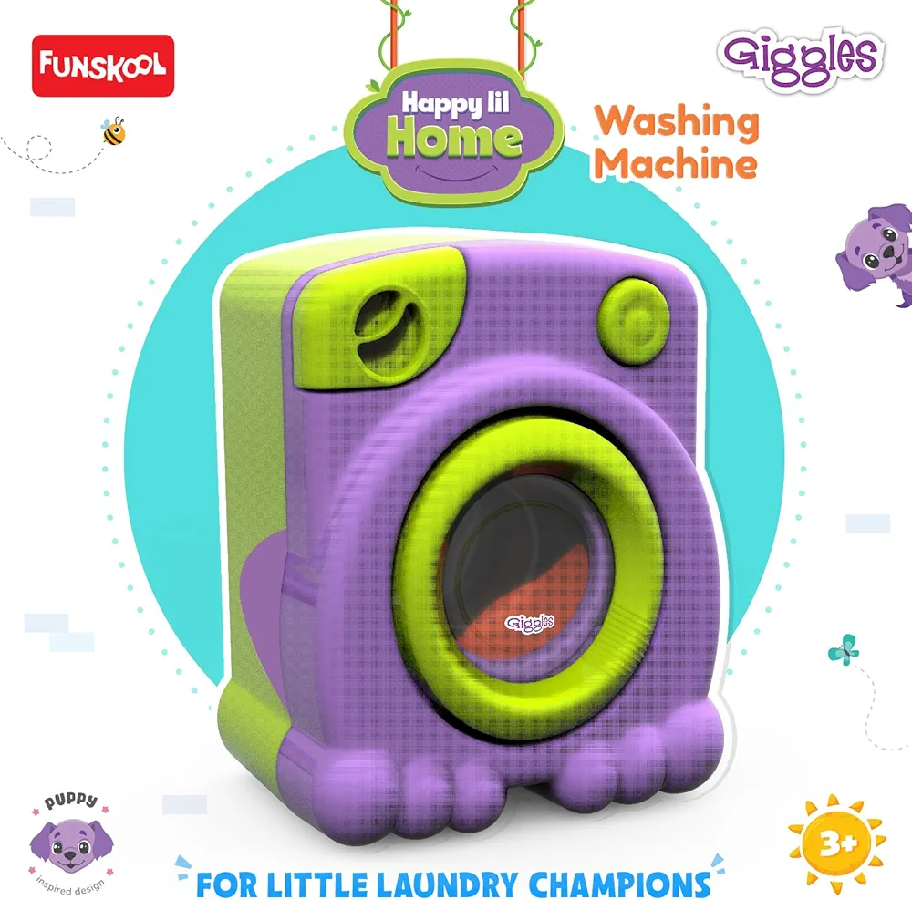 Funskool Giggles Playset Happy Lil Home-Washing Machine