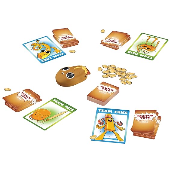 Hasbro Traitor Tots Card Game | Explosive Potato Party Card Game