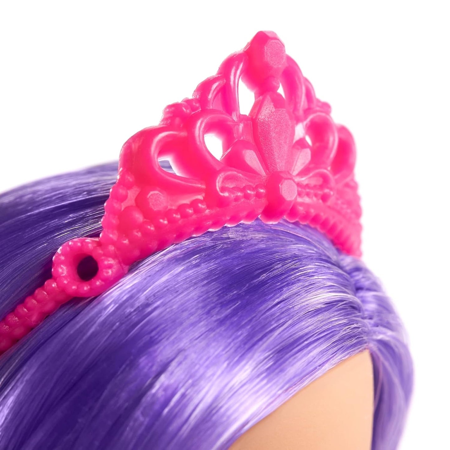 Dreamtopia Fairy Doll (11.5-in, Purple Hair) Wearing Skirt, Clip-On Wings & Tiara