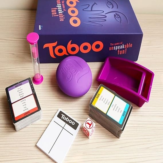 Kids Mandi Taboo Board Game - The Guessing Game for Families and Kids | Ages 13 and Up, 4 or More Players