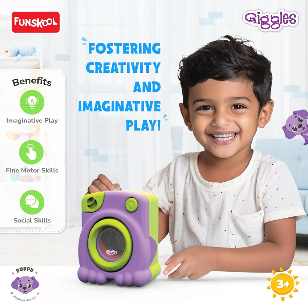 Funskool Giggles Playset Happy Lil Home-Washing Machine