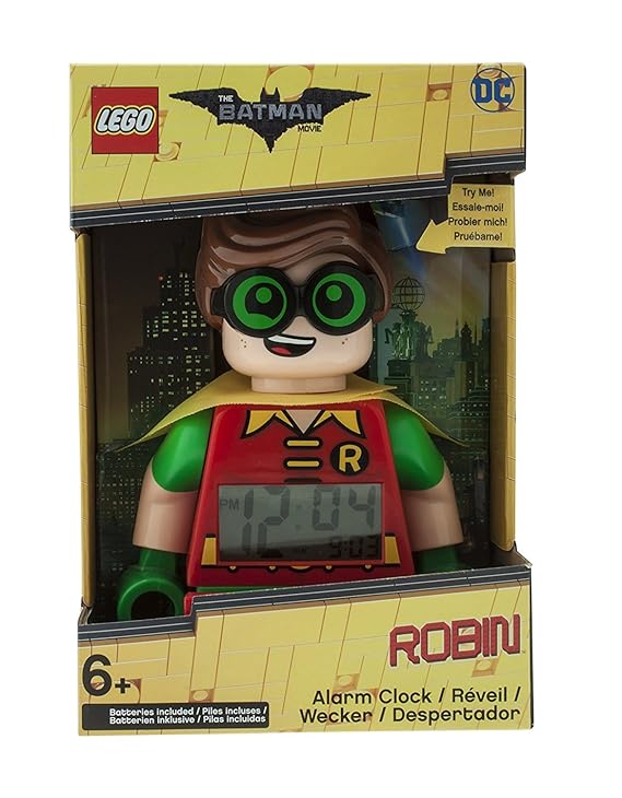 Lego Batman Movie Robin Automatic Alarm Clock