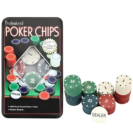 Niku Adult Casino Style Poker Chips Set