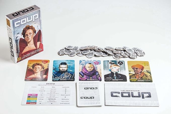 Coup - The Fast, Fun Bluffing Party Game