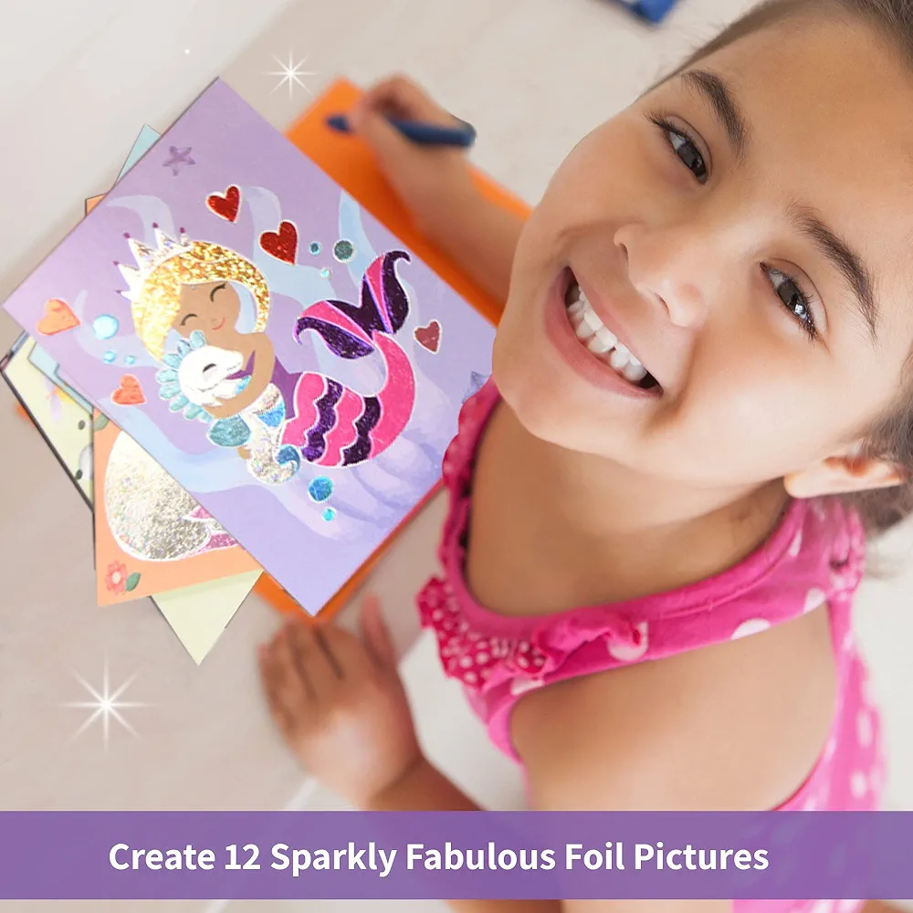 Chalk and Chuckles Art and Craft Kit Magical World Theme Pictures