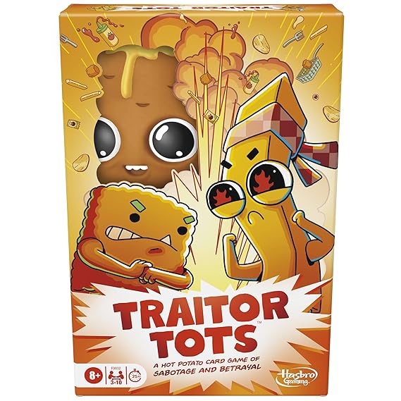 Hasbro Traitor Tots Card Game | Explosive Potato Party Card Game