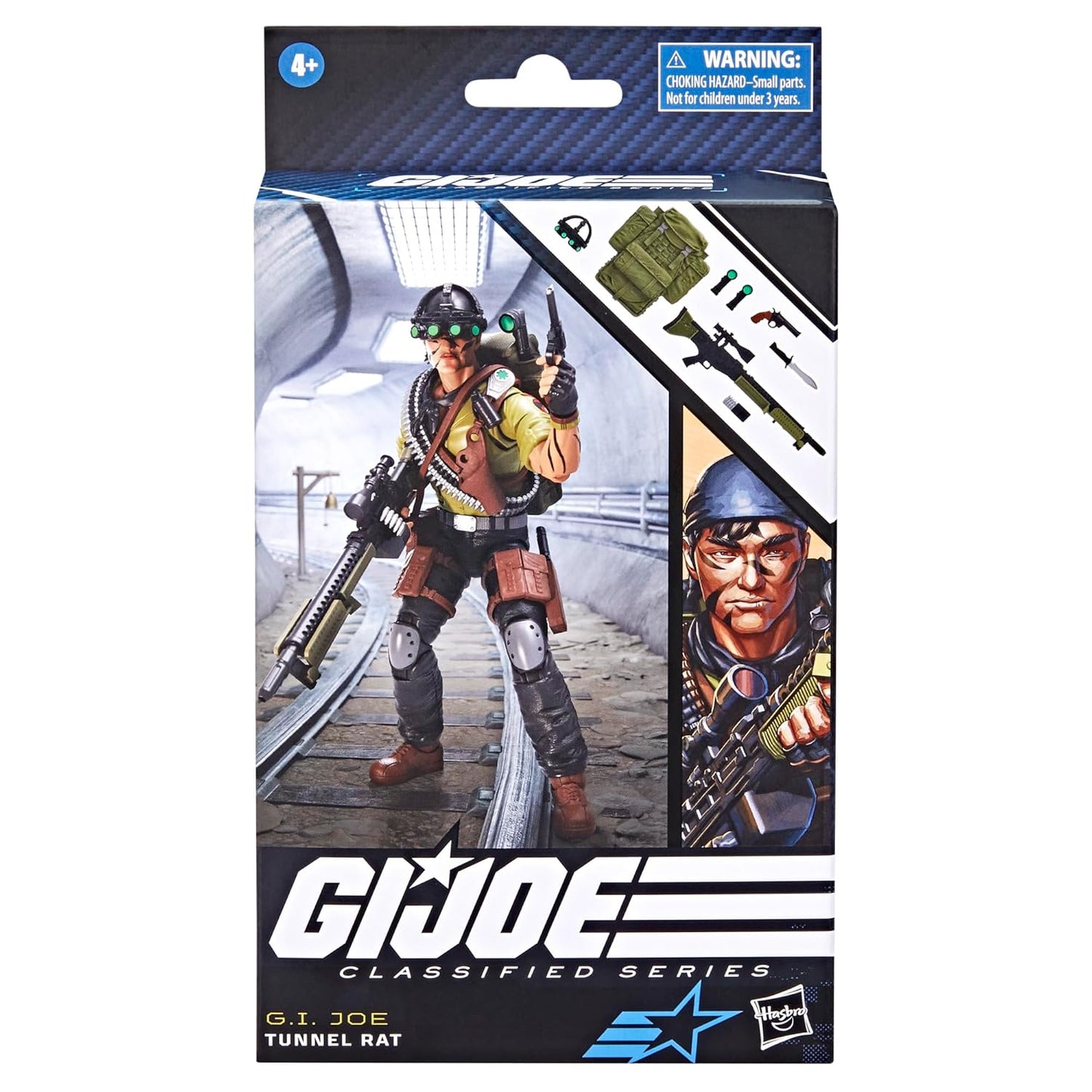 G.I. Joe Classified Series Tunnel Rat, Collectible G.I. Joe Action Figure, 83, 6 inch Action Figures