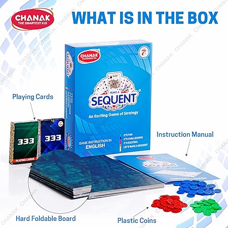 Chanak Make A Sequent Board Game