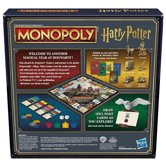Monopoly Harry Potter Edition Board Game