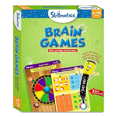 Skillmatics Educational Game - Brain Games