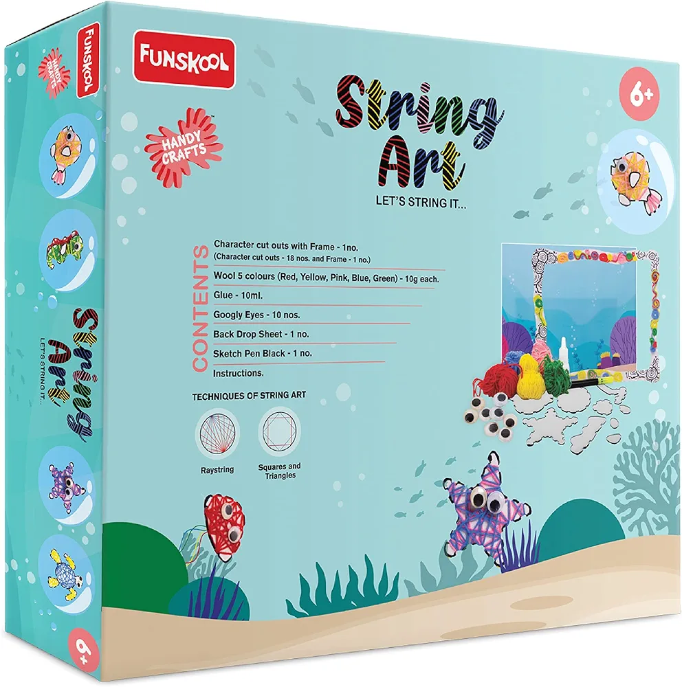 Funskool Handycrafts DIY String Art Kit for Beginners