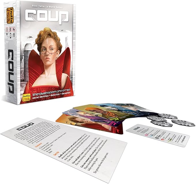 Coup - The Fast, Fun Bluffing Party Game