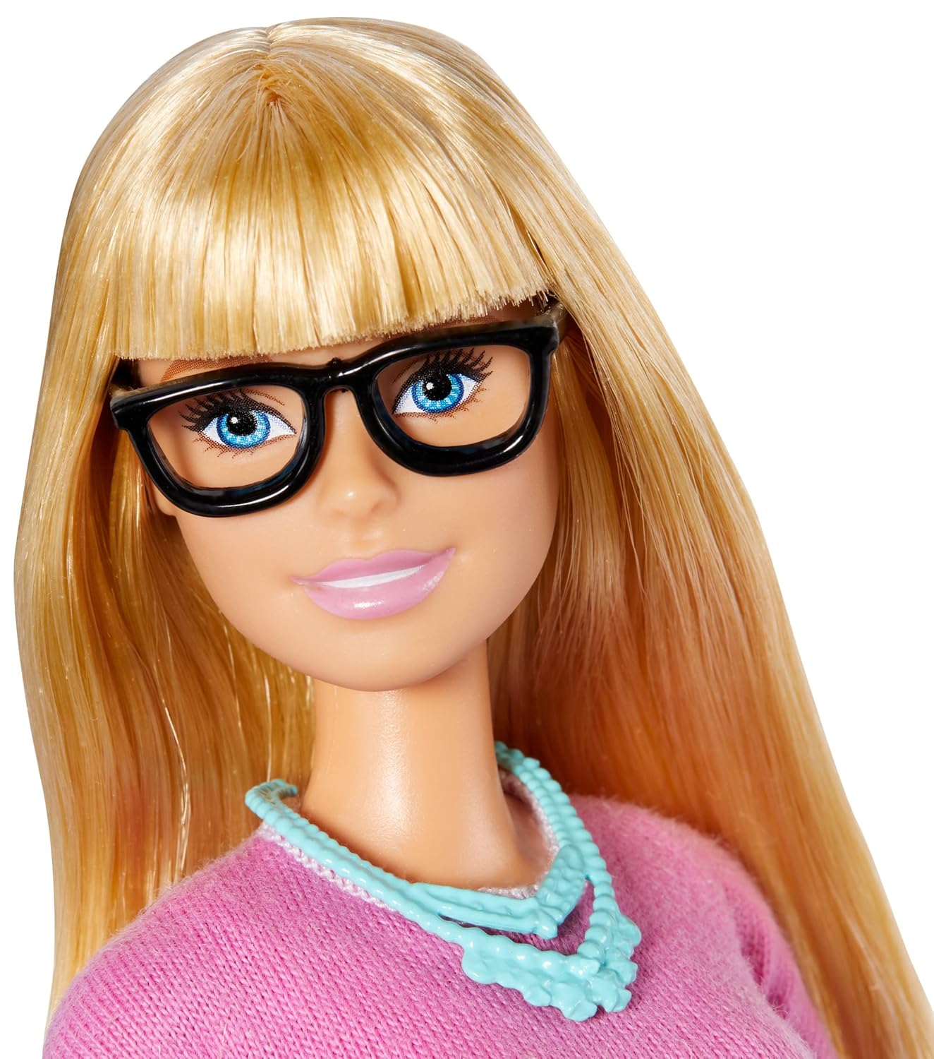 Barbie® Teacher Doll, Blonde, with 10 Teaching Accessories, Including Spinning Globe and a Laptop That Opens and Closes