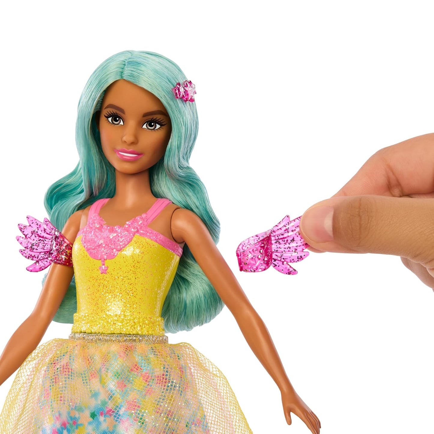 Barbie A Touch of Magic™ Doll & Accessories, Teresa™ with Fantasy Outfit, Pet, Leash & Styling Accessories