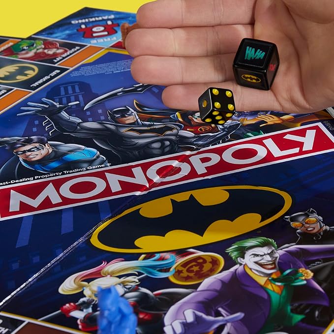 Monopoly Batman Edition Board Game | Monopoly Game for Batman Fans