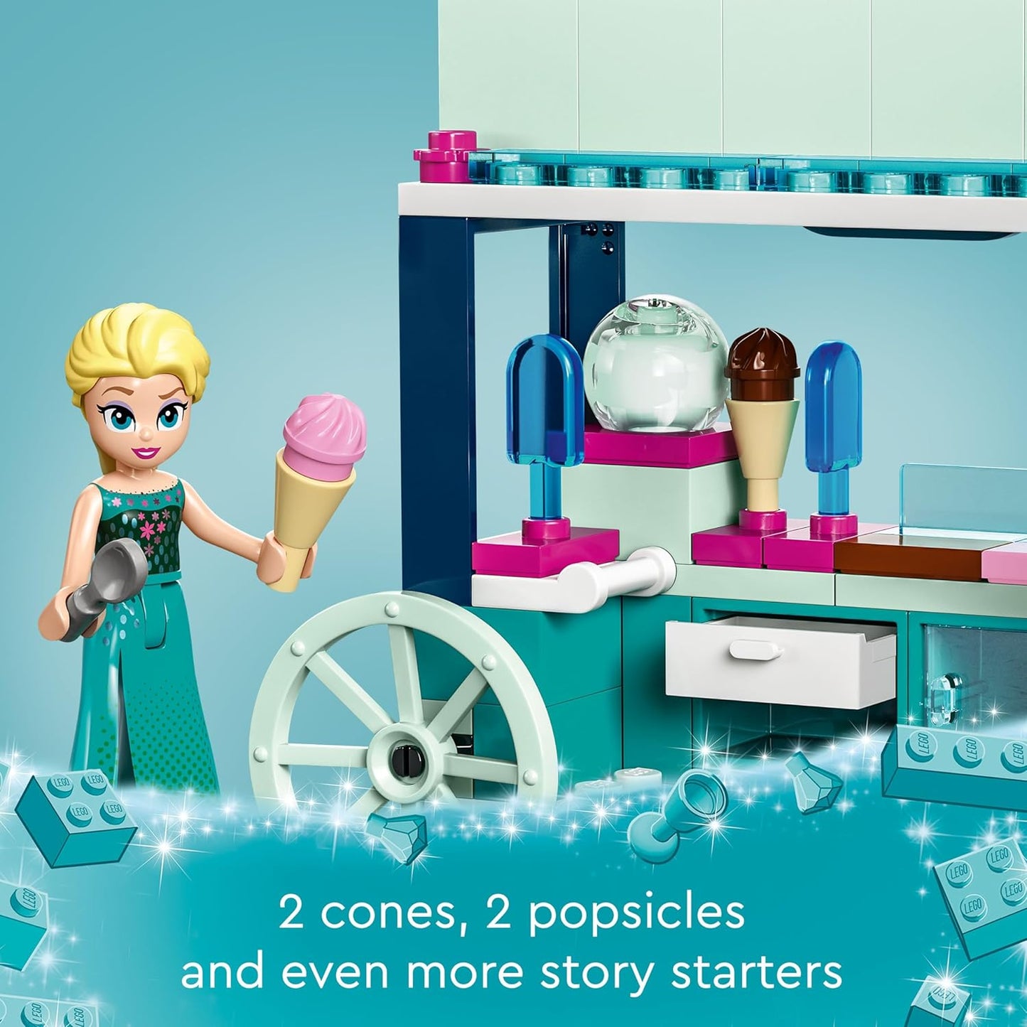 LEGO ǀ Disney Frozen Elsa’s Frozen Treats 43234 (82 Pieces)