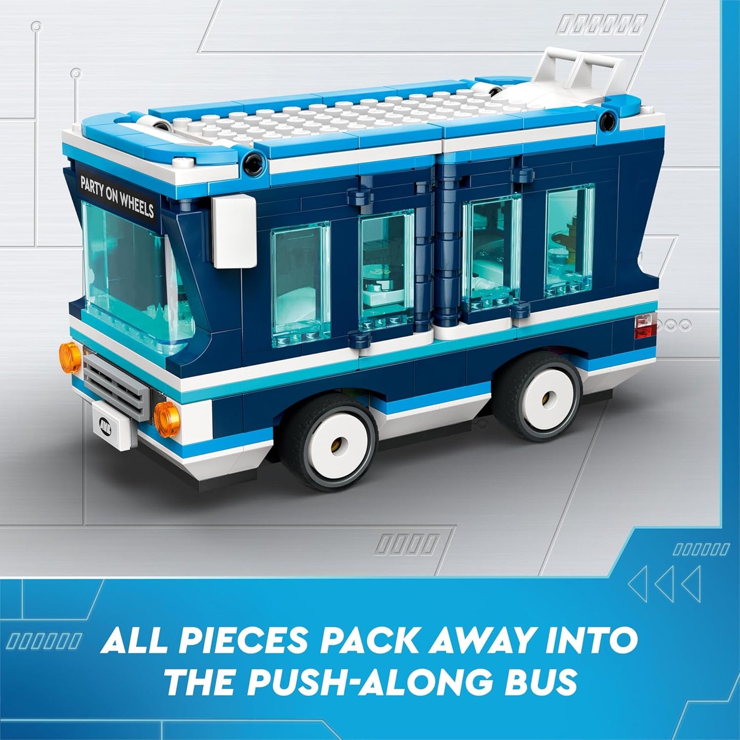 LEGO Despicable Me 4 Minions’ Music Party Bus 75581 Building Blocks Toys for 7+ Gift for Boys and Girls