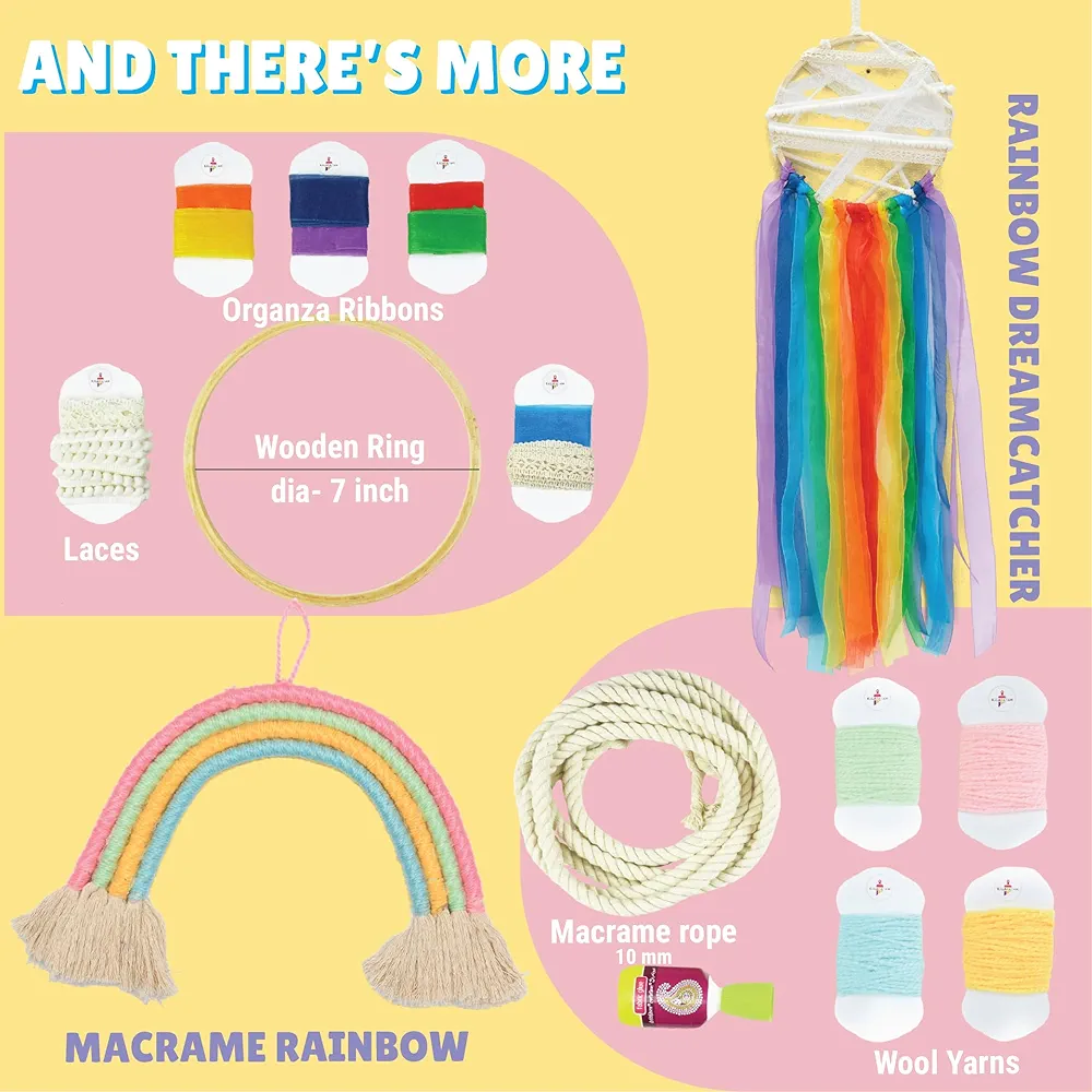 Kalakaram DIY Wonderland Unicorn Art & Craft Kit, Birthday Gift Craft Box