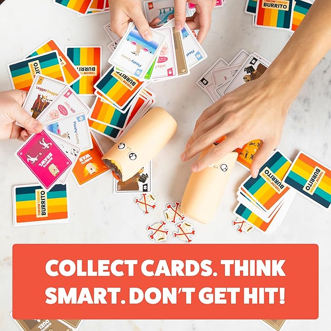 Exploding Kittens Presents Throw Throw Burrito - A Dodgeball Card Game