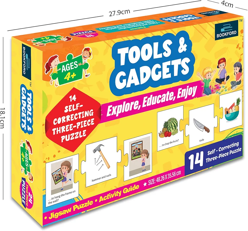 BOOKFORD Tools and Gadgets Jigsaw Puzzles