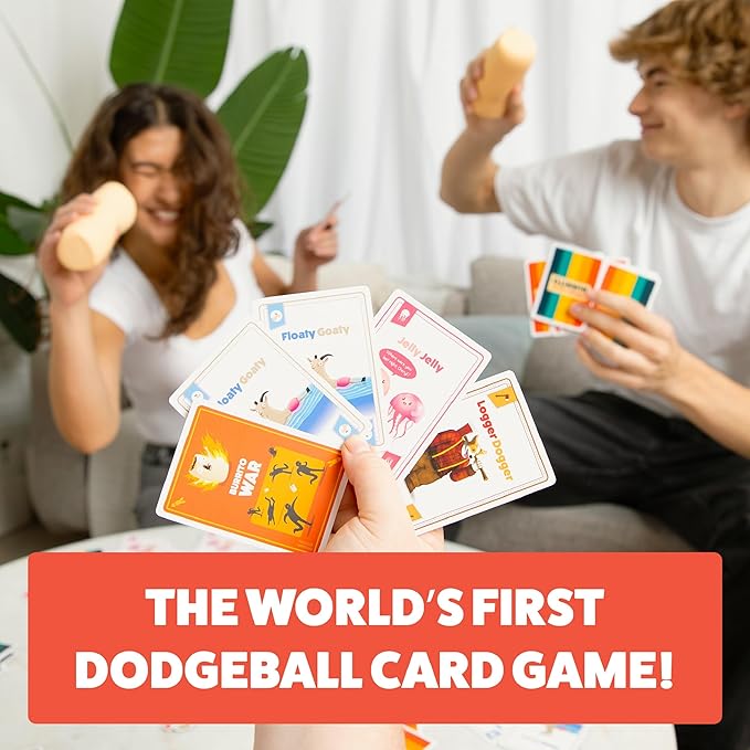 Exploding Kittens Presents Throw Throw Burrito - A Dodgeball Card Game