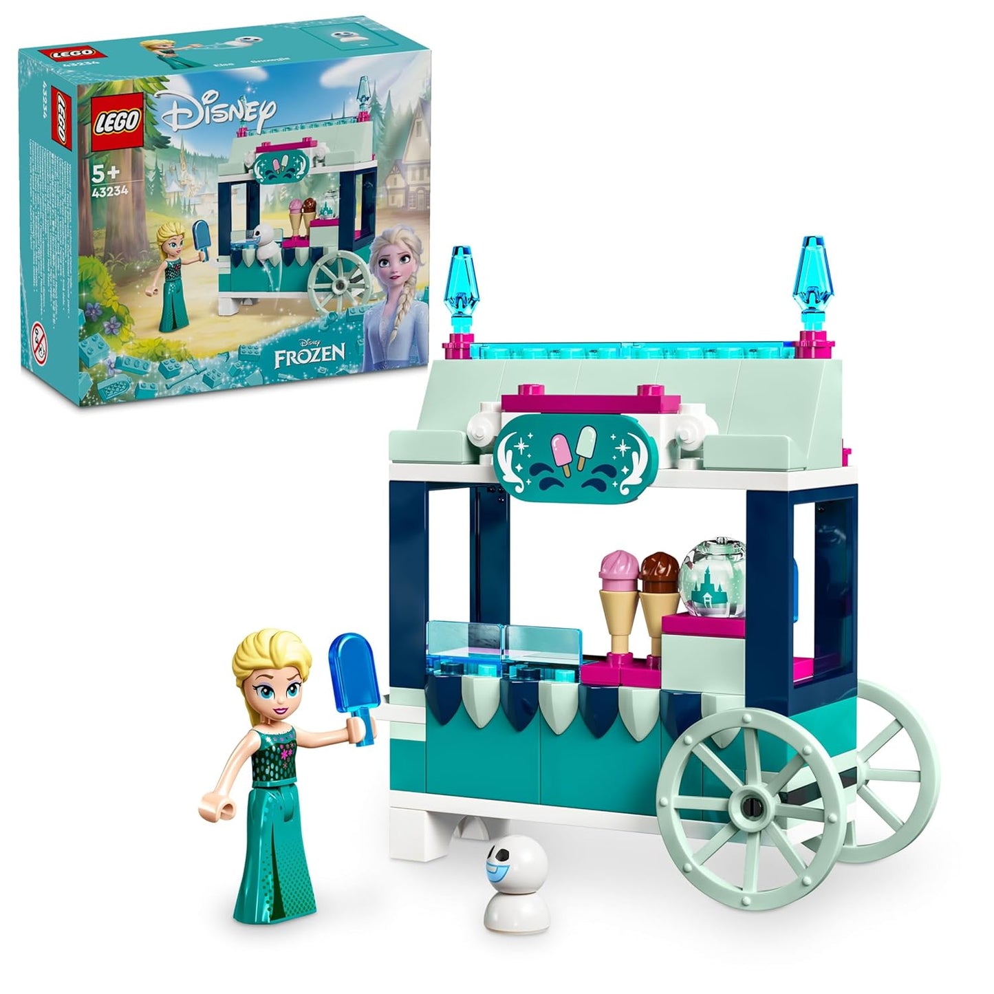 LEGO ǀ Disney Frozen Elsa’s Frozen Treats 43234 (82 Pieces)