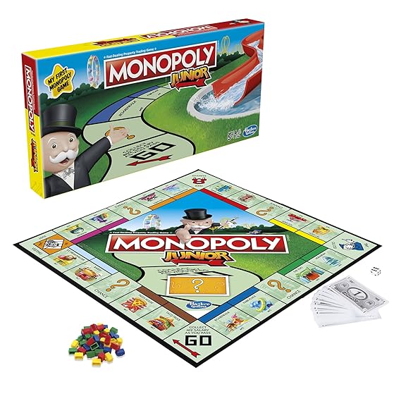 Monopoly Junior Board Game for Ages 5 and Up