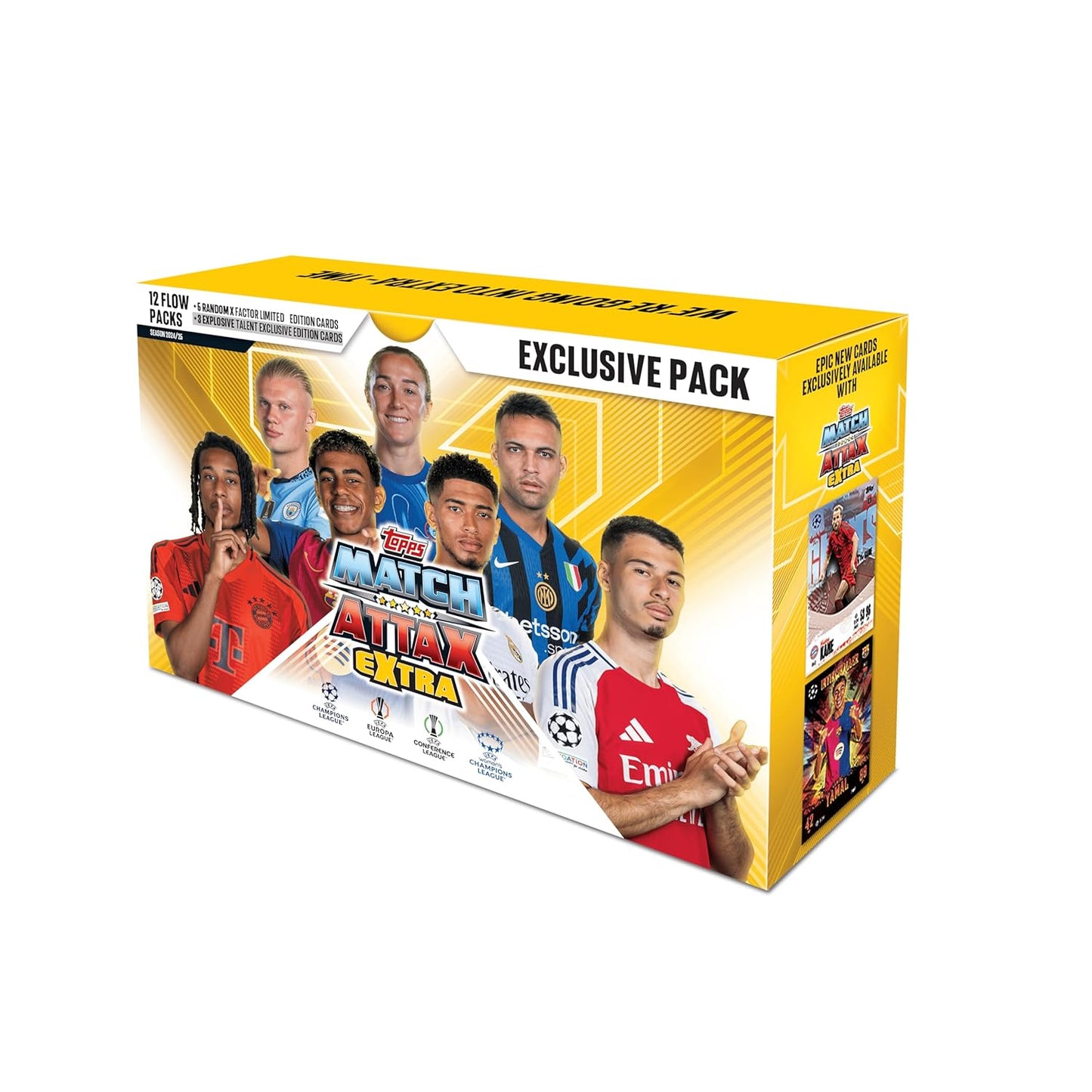 Topps UCL & WUCL Match Attax Extra 2025 Trading & Collectible Card Game (Exclusive Pack)