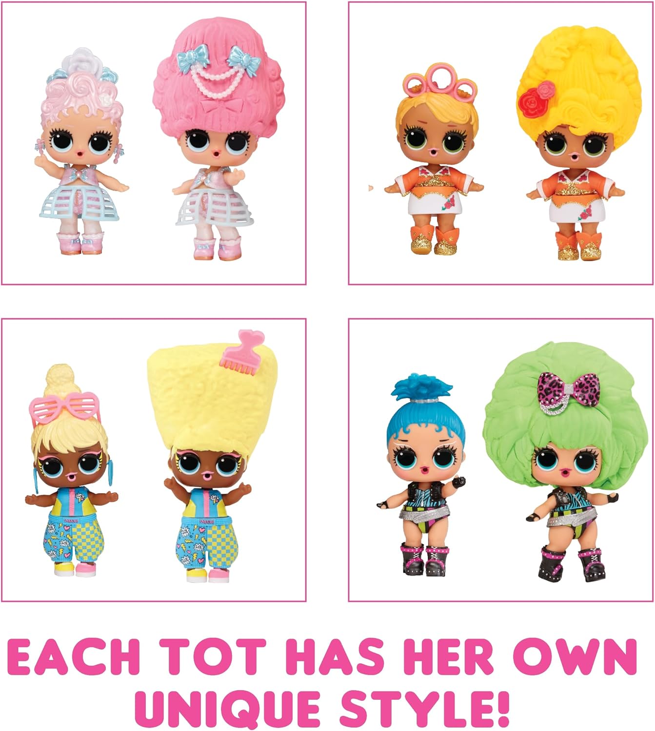 L.O.L. Surprise! Squish Sand Magic Hair Tots- with Collectible Doll, Squish Sand Dolls, Surprises, Limited Edition Doll- Great Gift for Girls Age 3+