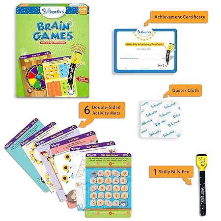 Skillmatics Educational Game - Brain Games