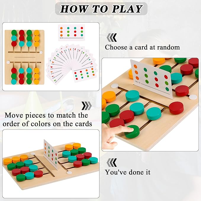Color Matching Game Montessori Road Trip Activities