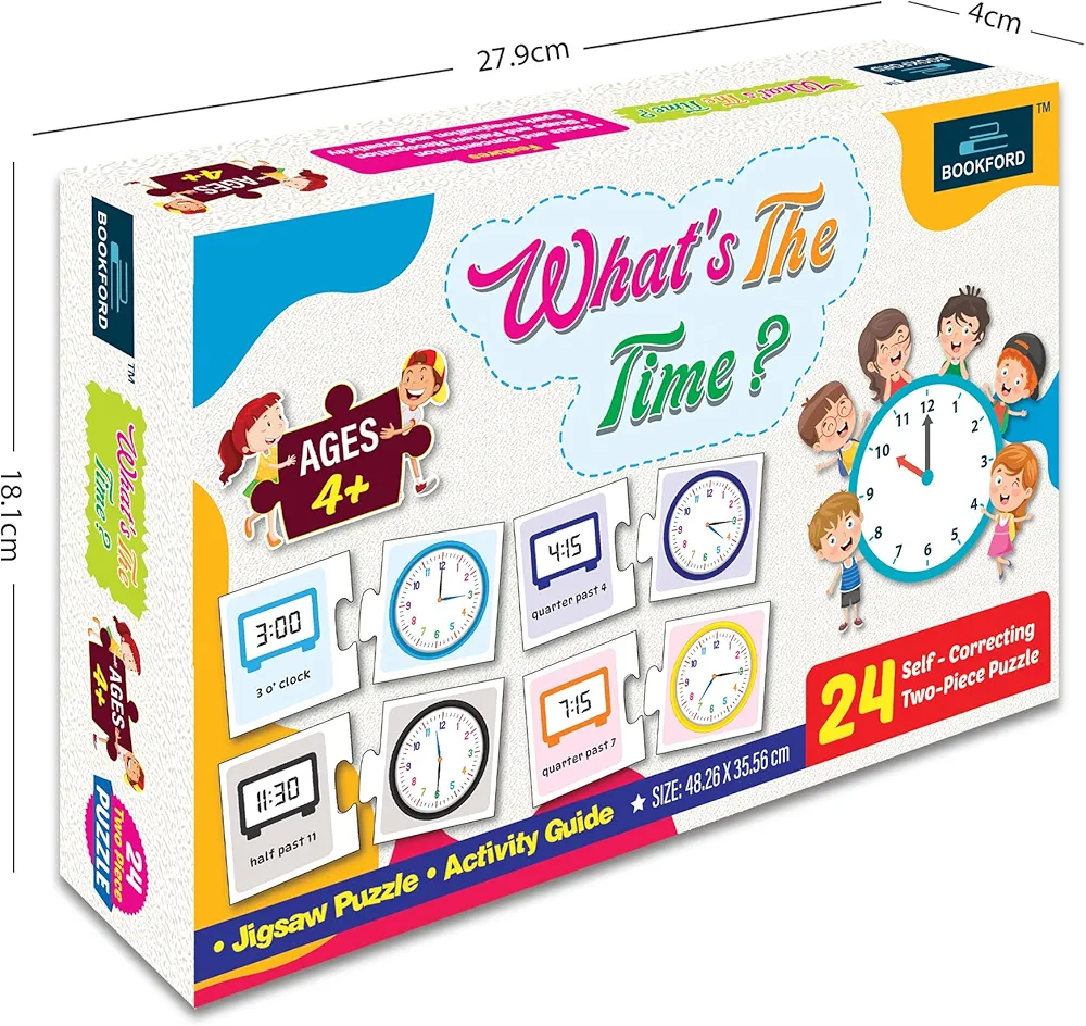 BOOKFORD Whats The TIME Jigsaw Puzzles