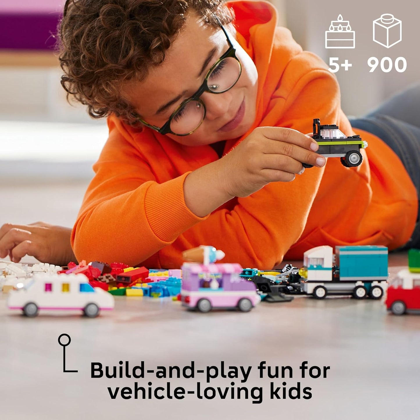 LEGO Classic Creative Vehicles Building Toy 11036 (900 Pieces)