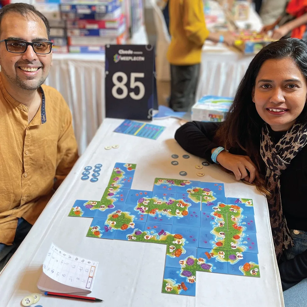 Luma World Lakshadweep 2-Player Strategy Board Game