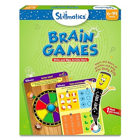 Skillmatics Educational Game - Brain Games