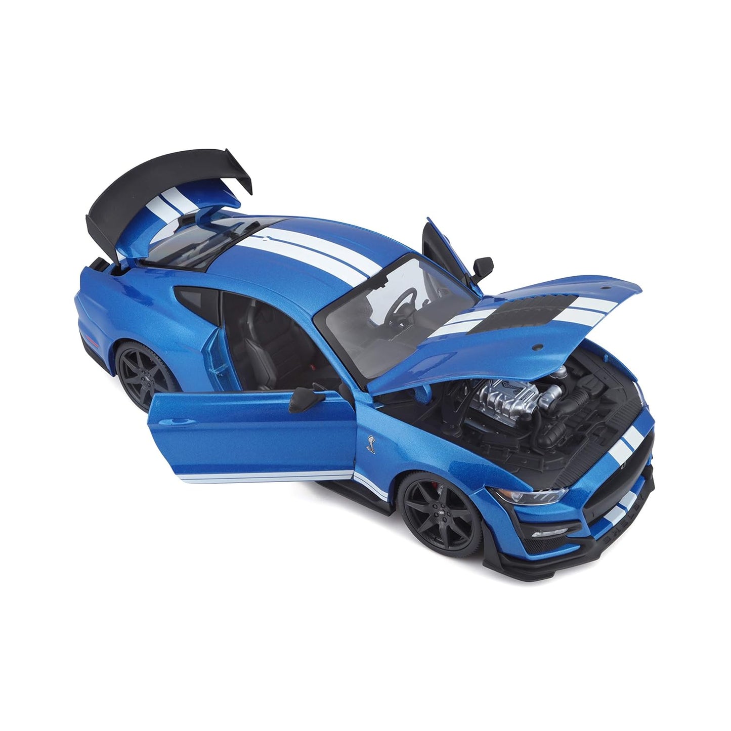 Maisto 2020 Shelby Gt500 Mustang Blue 1/18
