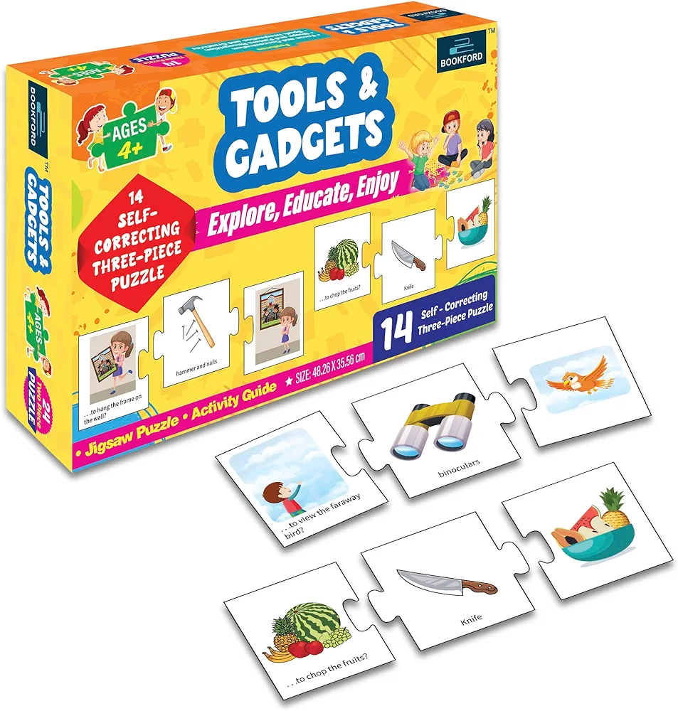 BOOKFORD Tools and Gadgets Jigsaw Puzzles