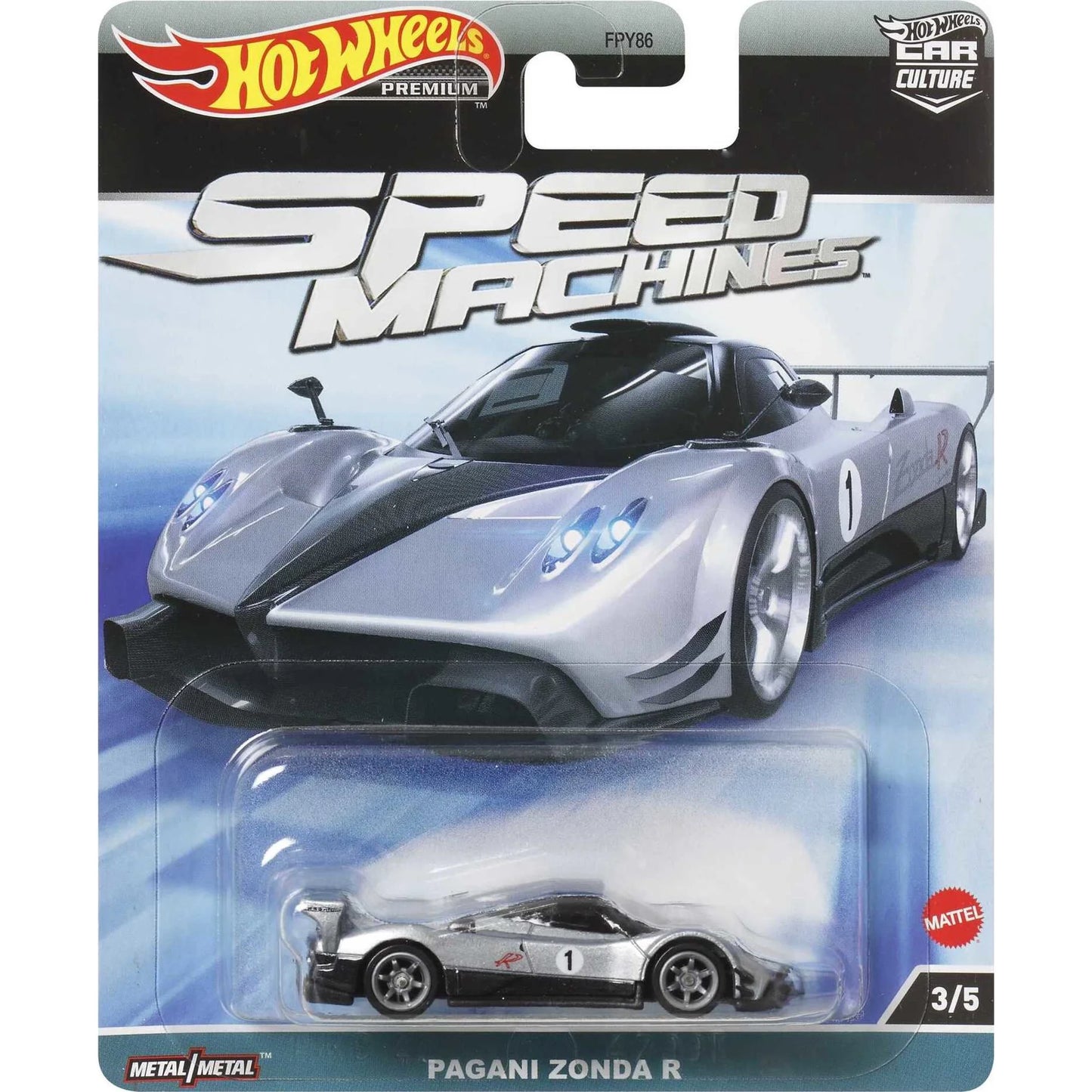 Premium Hot Wheels Speed Machines - Pagani Zonda R