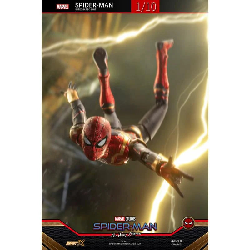 Spider-Man: No Way Home: Integrated Suit Spider-Man 1:10 Scale Action Figure