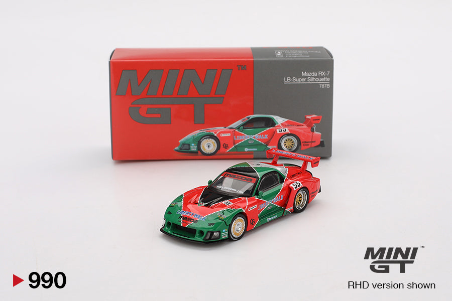 MINI GT Mazda RX-7 LB-Super Silhouette 787B – Cocoland Toys
